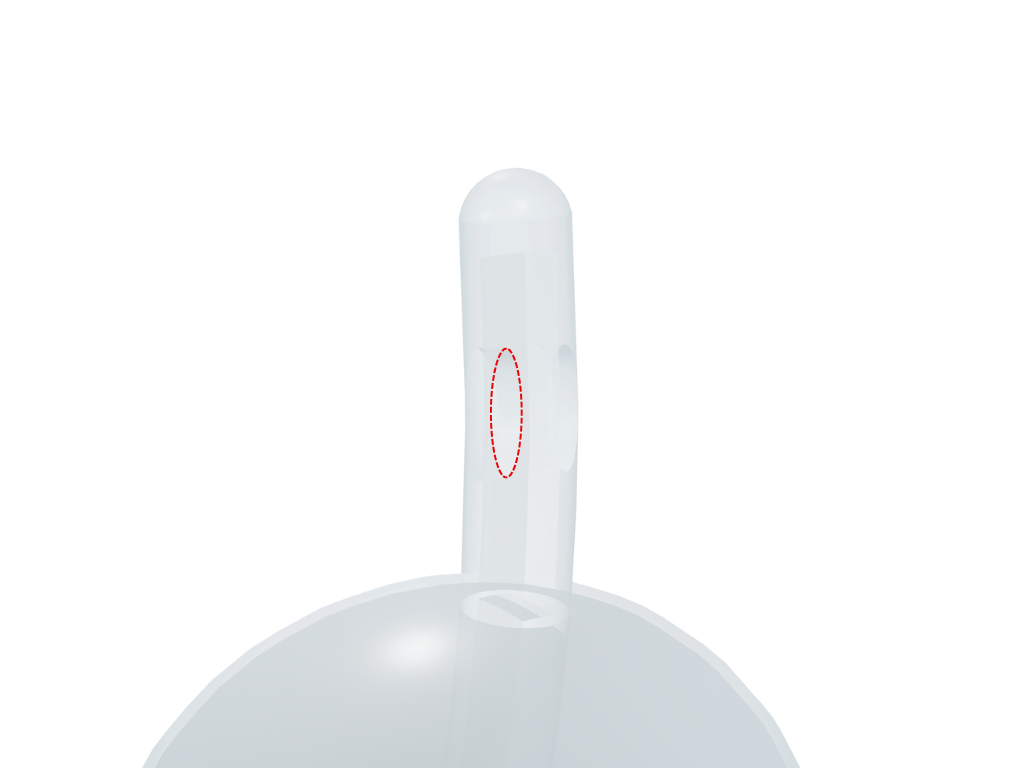 Foley Catheters's Vertical Drainage Port